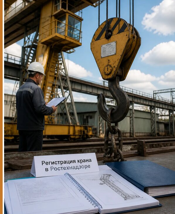Регистрация крана в Ростехнадзоре в Новошахтинске от 15624 р. | Авеста ОТиПБ